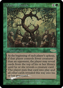 (Promo-Judge)Oath of Druids/ドルイドの誓い【英語】